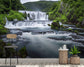 Hallway - Marvelous Waterfall 3D Wallpaper
