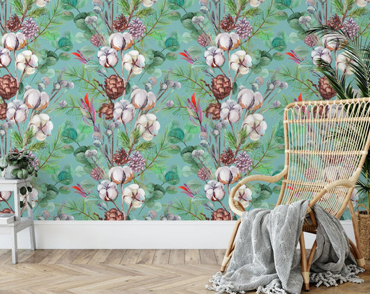 Watercolor Arts Flowers Wallpaper