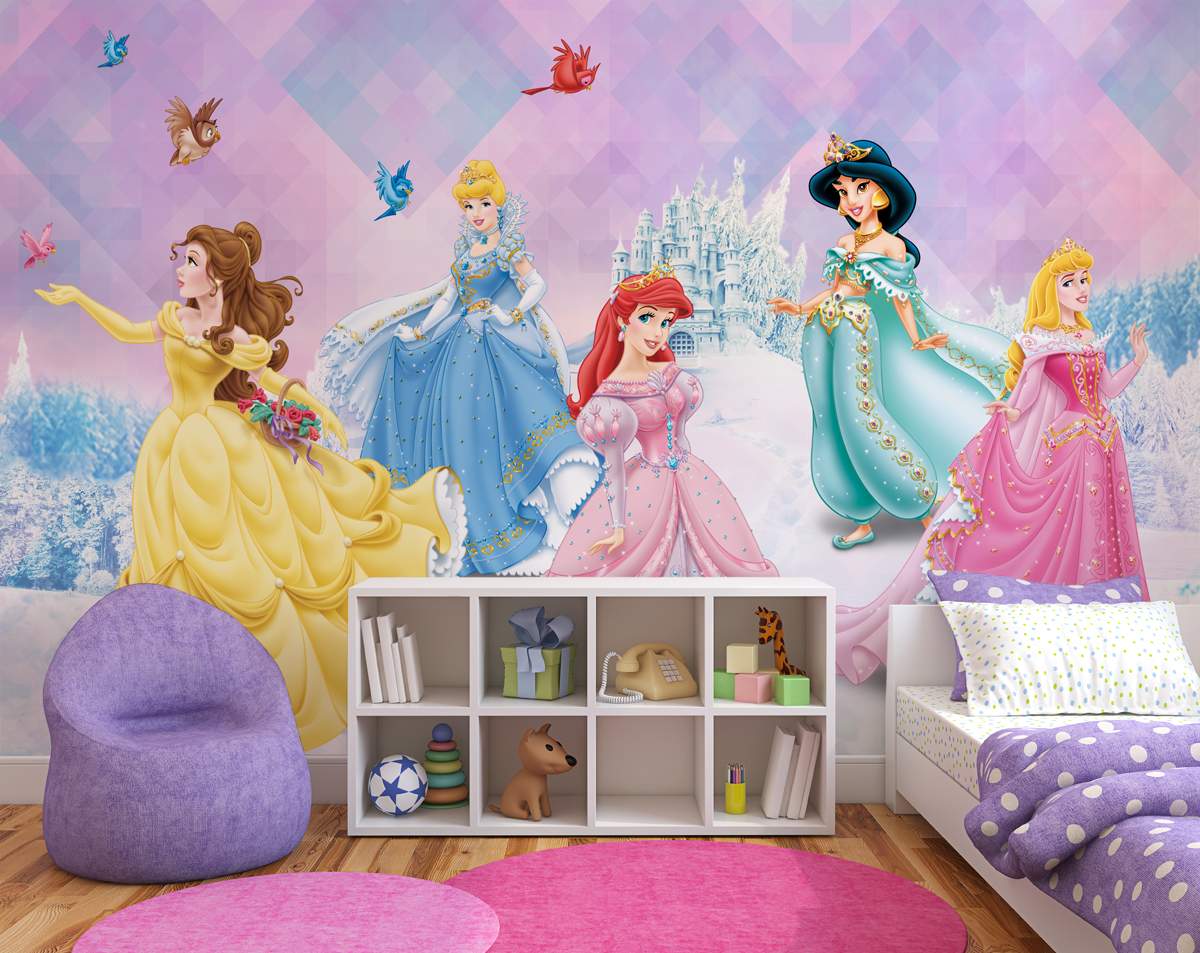 Cute Barbie Girl Room Wallpaper
