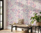 Hand Drawn Roses and Berries Wallpaper Roll