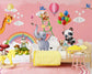 Kids playroom and nursery wallpaper