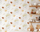 Face Pattern Removable Wallpaper Abstract Art Wallpaper