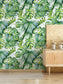 Watercolour Jungle Tropical Leaves Hand Painted Wallpaper Rolls
