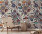 Colourfull Wall Painting Wallpaper Rolls