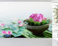 Large lotus in water wallpaper - view 3