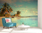 Beach sea view wallpaper
