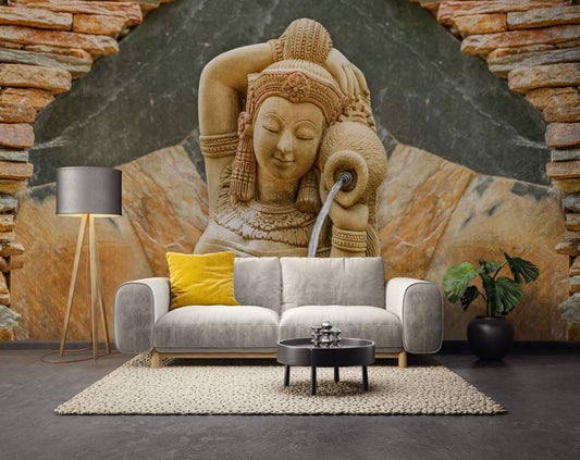 Beautiful Women 3D Wallart Wallpaper