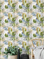 Watercolor Tropical Leaves Wallpaper Rolls