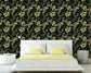 Breezy Leaves Wallpaper Green Leaves Wall Design Botanical Wallpaper