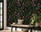 Vintage Floral Pattern Wallpaper, Wild Flowers Wallpaper