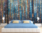 Winter snowfall forest 3D wallpaper - view 2