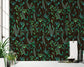 Tropical Jungle Leaves Design Wallpaper