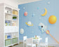 3D space theme kids wallpaper - view 2