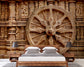 Konark chakra 3D wallpaper - view 4