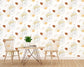Face Pattern Removable Wallpaper Abstract Art Wallpaper