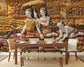 3D vintage classic wall mural