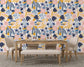 Botanical Florals Hand Painted Wallpaper Rolls