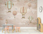 Kids Pink Balloon 3D Wallpaper