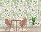 Watercolor Wild Flowers Floral Wallpaper