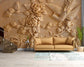 3d Custom floral and bird Wall Mural, 3D Living Room Wallpaper