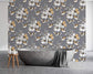 Golden White Humming Bird Wallpaper Rolls