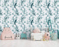 Blue Koel And Flower Wallpaper Rolls