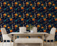 Retro Wild Seamless Flower Pattern Wallpaper