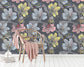 colorfull Flowers Floral Wallpaper