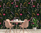 Vintage Floral Pattern Wallpaper, Wild Flowers Wallpaper