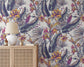 Watercolor Palm Leaves Wall Mural Wall Decor Wallpaper