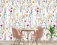 Bohemian, Boho Wallpaper Colourful Flowers Wallpaper Rolls