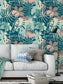 Tropical plants leaves Wallpaper Rolls