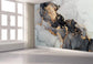 Black white and gold marble wallpaper - view 3