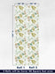 Green leaves tropical and floral wallpaper